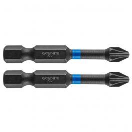 Nastavek vijačni pz-2x50mm set 2/1 - 56h522 Graphite