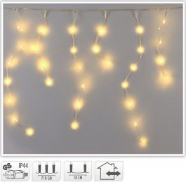 Lučke 360 led ICICLE toplo bela zavesa, 7,10 m, IP44, Koo.