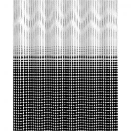 Zavesa za tuš + kljukice IPNOSI 180x200, GEDY