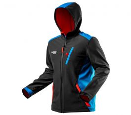 Jakna softshell HD+ Neo Tools vodoodbojna št.S/48