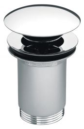 ZGORNJI DEL SIFONA ZA UMIVALNIK KLIK-KLAK BREZ PRELIVA VISOKI G 5/4 KROM ROTONDO 