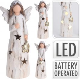 Figura okrasna angel led 24 cm, Koo.