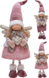 Figura božična angel stoječ 50 cm, Koo.