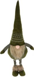Figura božična palček zelen,  90 cm, Koo.