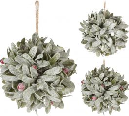 Krogla božična viseča jagode, 11 cm,  Koo.