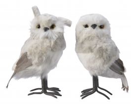 Okras novoletni sova, 23cm, Kaem.