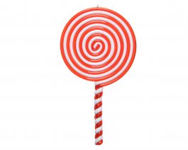 Okras novoletni sladkorna palčka 20cm, Kaem.