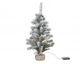 Smreka novoletna zasnežena  led 45 cm Imperial, Kaem.