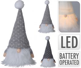 Figura božična palček led 25 cm, Koo.