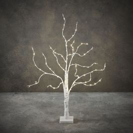 Breza bela 96 led na baterije, 60 cm, Edel.