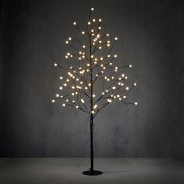 Drevo božično belo 180led, 150 cm, IP44, Edel.