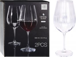 Kozarec za rdeče vino 2/1, Crystalline 
