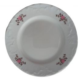Krožnik Rococo rožice, desertni 19cm

