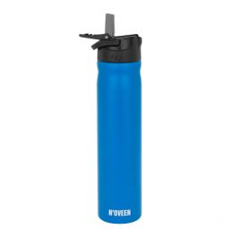 Bidon za vodo 730ml INOX modra Noveen