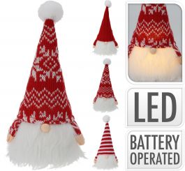 Figura božična palček led, 23 cm, Koo.
