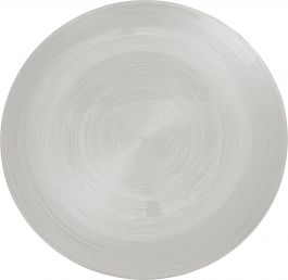 Krožnik steklen DIA NY bel, fi 28cm
