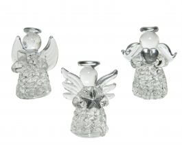 Figura steklena angelček 4,5cm

