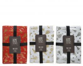 Prt  novoletni 140 x 180 cm, tri barve
