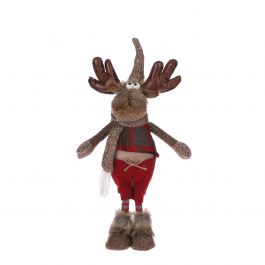 Figura božična jelenček rjav 48 cm, Edel.
