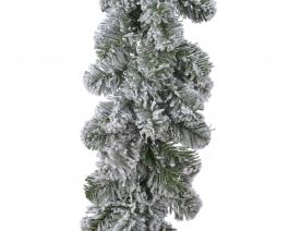 Girlanda novoletna zasnežena 270x20cm, Imperial, Kaem.
