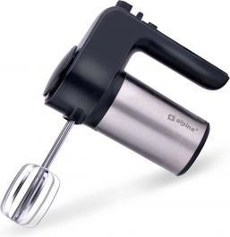 Mešalnik ročni, inox, 400 W, črn, Alpina
