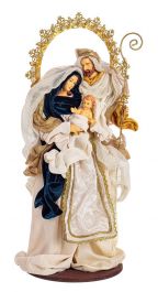 Jaslice okrasne belo/modre 53 cm, set 3/1, Bizz.