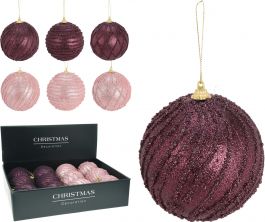 Bučka novoletna s perlicami fi 100 mm, Koo.