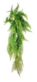 Cvetje umetno zelenje praprot viseča 88 cm, Bizz.