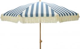 Senčnik vrtni modre črte fi 200 cm, Koop
