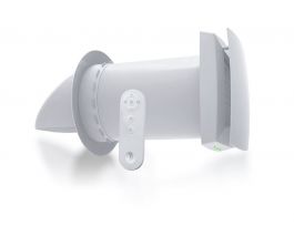 Rekuperator SRJ3W Haco fi 160  stenski z daljinskim upravljalnikom 3W
pretok zraka 26/55/64 m3/h