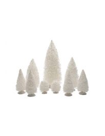 Smrečica novoletna bela 8-22,5 cm, set 9/1, Kaem.