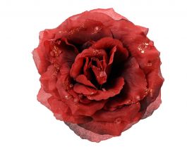 Vrtnica cvet božična rdeča fi 14 cm, Kaem.