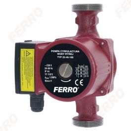 FERRO obtočna črpalka  25-60 180  ,0202W
za pitno vodo