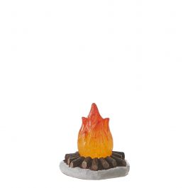 Figura ogenj 6 cm na baterije , Edel.