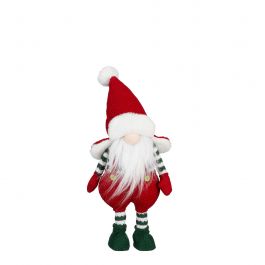 Figura okrasna palček rdeč 51 cm Edel.