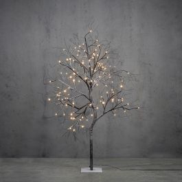 Drevo božično rjavo 117 led, 150 cm, IP44, Edel.