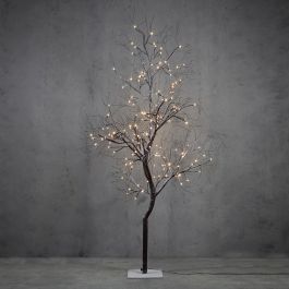 Drevo božično rjavo 171 led, 200 cm, IP44, Edel.