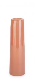 Vaza steklena Jannik salmon, 24cm
