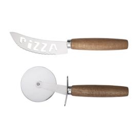 Nož in rezilo za pizzo 2/1
