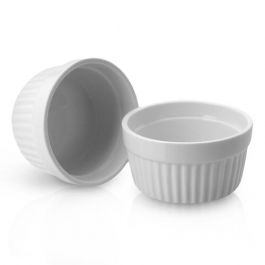 Pekač za mufine 2/1, 11x5cm, porcelan.
