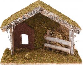 Hlevček za jaslice 32x19x23 cm, Koo.