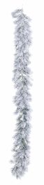 Girlanda novoletna zasneženo Salisburgo 270 cm, Bizz.