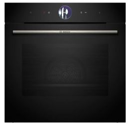 Pečica Bosch HRG7761B1, serie 8, parna funkcija, črna