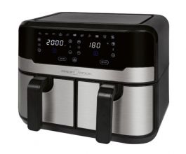 Dvojni cvrtnik na vroči zrak PC-FR1242H, 2400W 9L, Profi Cook
