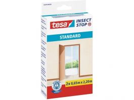 Mreža proti mrčesu za vrata Insect Stop Standard, bela, 2,2 x 0,65m (2x)
