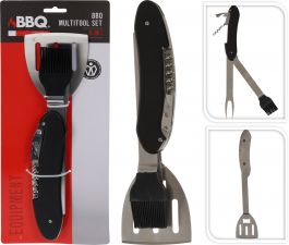 Pribor večnamenski za žar in piknik 5 v 1, BBQ Koop.