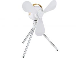 Ventilator namizni USB 2000mAH, fi 12 cm 