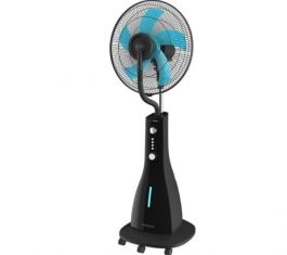 Ventilator samostoječi z meglico Cecotec EnergySilence 590 Freshessence, 90W, fi 40 cm, črn