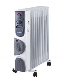 Radiator električni oljni Vorner VRF11-0579, 11 reber, 43 x 15 x 63 cm