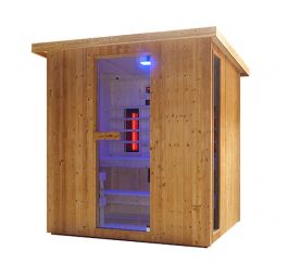 Kombinirana zunanja infra in finska savna Lahti 198x182x200 cm 